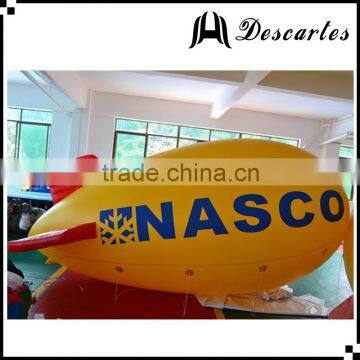 Malaysia L:5m inflatable zeppelin airship balloon for advertising events