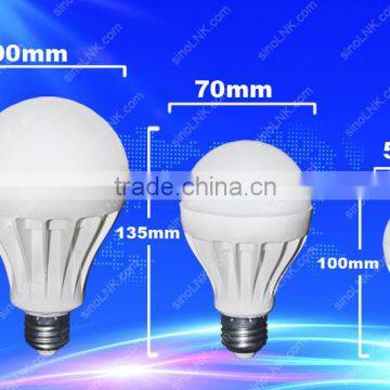 Plastic LED Bulb SKD 5630 SMD Chips PC COVER photo-4