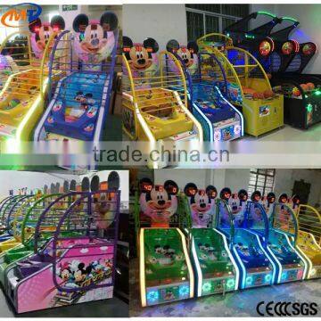 Newest Coin Operated Kids Street Shooting Basketball Game Machine with best price in China