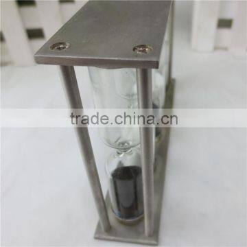 1,2,3,4,5 Minutes Sand Clock, Sand Timer, Hourglass , Sandglass With Metal Frame photo-3