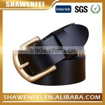 Hot Fashion Debossed Logo Freestyle Man Young Boys PU Belt