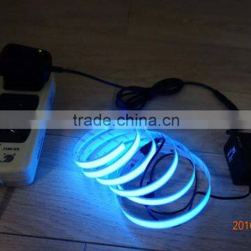 AC110V-240V Flash Inverter lighting decoration 1500mmX10mm Blue EL tape
