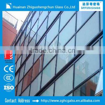 Structural Glass Tinted Tempered Low-e Glass Curtain Wall