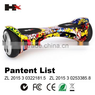 2016 hot selling Two Wheel Self Balancing Scooter,Hover Board factory