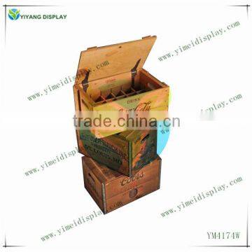 CUSTOM DISPLAY CRATES CUSTON DISPLAY CASES YM4174W