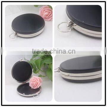 145cm Clutch Metal Frame With Two Flat Round Plastic Shells Box Purse Frame photo-4