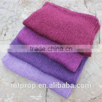 Newborn Stretch Wraps Stretch Knit Soft Swaddle Photography Prop photo-4