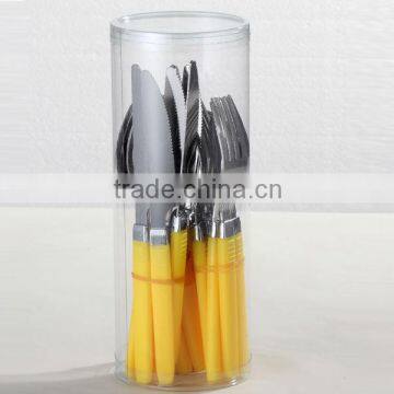 Modern Stainless Steel Plastic Flatware Set