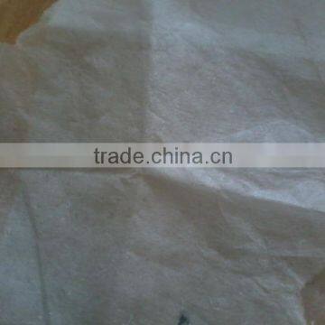 Nonwoven backing( polyester fabric, emboridery non woven )