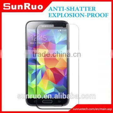 Touch screen glass protective film for samsung s5 tempered glass screen ptotector film