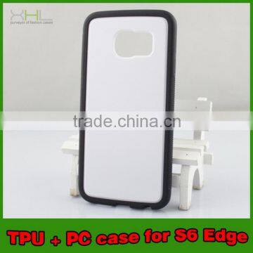 Best quality hot-sale tpu pc case for samsung s6 edge