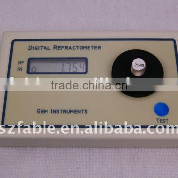 Fable Gem digital Refractometer (FGR-DA) quickly distingush dimonds as well as diamond imitations