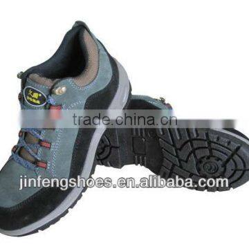 Anti shock steel plate safety shoes