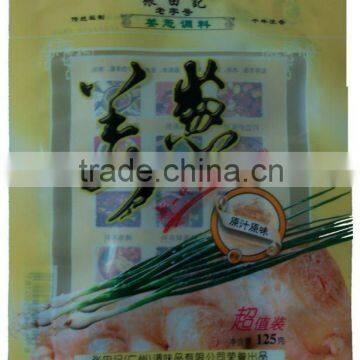 plastic frozen food packaging bag for pork ball