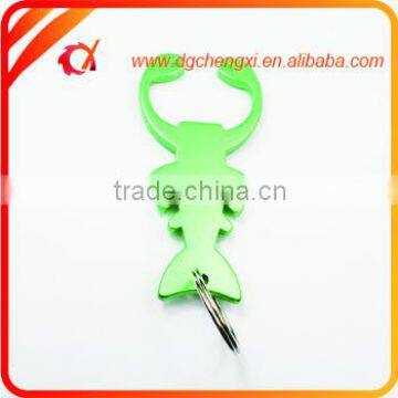 Aluminum Lobster-shapedBottle Opener Keychain photo-3