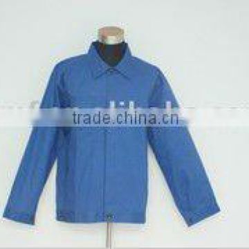 new design long sleeve blue coat