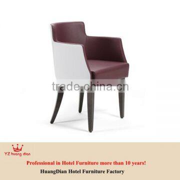 High density hotel wooden sofa chair YB7091