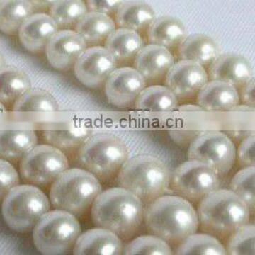 8mm round freshwater loose pearl beads