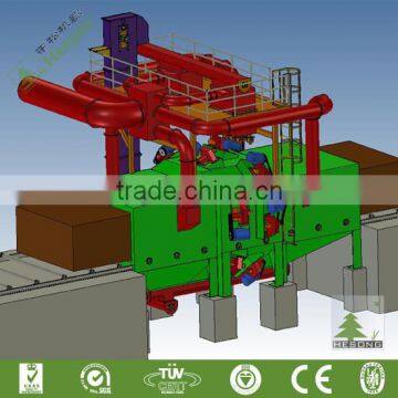 Shot Blasting Machine For Steel Plate / Steel Structure H-Beam Surface Cleaning Machine photo-6