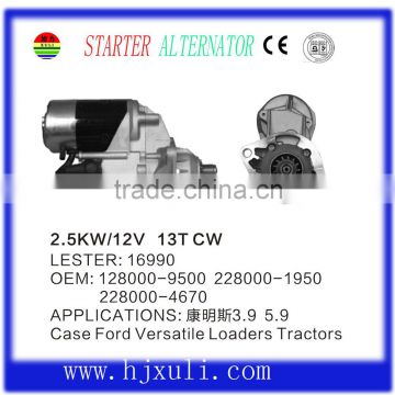 OEM standard 12V 9T auto starter Motor for 128000-9500