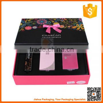 fashionable paper cosmetic box design from xiamen manufacture