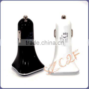 Best Sell Large Demand USB Car Charger 5V4.1A 3 Port Car Charger USB for Samsung Travel Charger