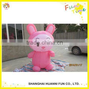 Wholesale Lifelike Advertising Inflatable Rabbit Toy Price