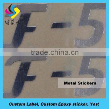 High Quality Shinny Metallic Electroform Metal Nameplates for Metal Stickers 12 Years Factory