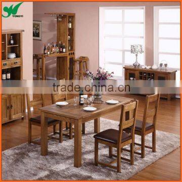 Modern Home Design Dining Room Oak Wood Furniture with Dining Table,Dining Chair
