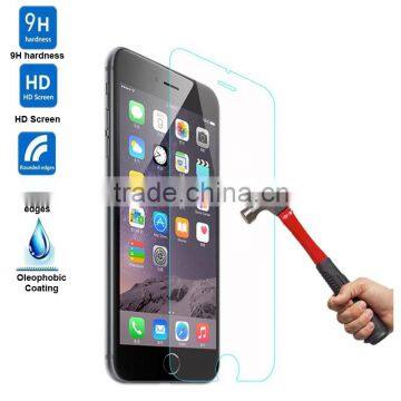 China supplier wholesale 0.33MM tempered glass screen protector for iphone screen protector anti fingerprint