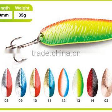 Spoon Lure Fishing Bait Spinner Fresh Salt water Coarse Spinnerbait