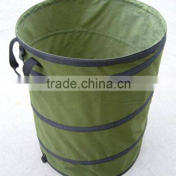 600D Polyester Fabric Folding Leaf Collection Garden Waste Bag