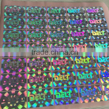 Hot sale custom make your own hologram sticker