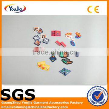 Personal designs PVC rubber patch logo