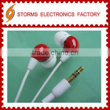 2016 newest fashionable stylish in-ear colourful earphones cute