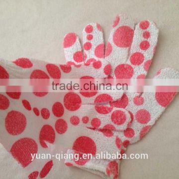 skin care exfoliating non- stimulating body bath glove