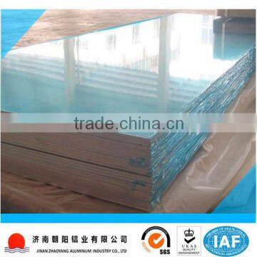 aluminum sheet with blue film