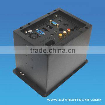 CE RoHS FCC Hidden Pop Up Desktop Socket for Conference Table photo-4