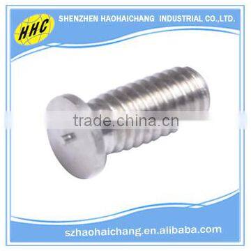 factory nonstandard metal internal threaded slotted headless screw