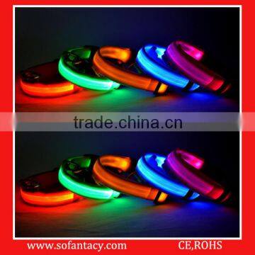 2016 cheapest led dog collar for promotional