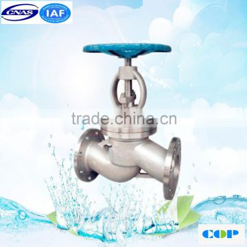 DIN bellows globe valve casting forged steel globe valve