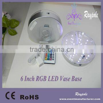 Battery Operated Multi-Color LED Bottle Base for Wine