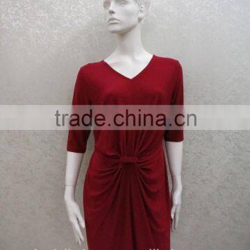 Ladies' Knitted Chiffon Dress