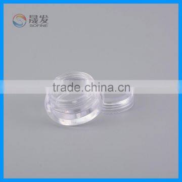 Clear Acrylic Small Cosmetic Jar photo-3