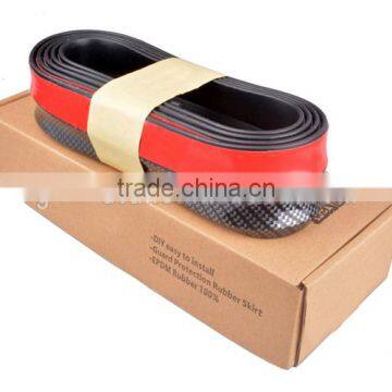 Car Rubber Bumper Lip Universal Front Bumper Lip Skirt Protector photo-4
