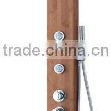 Nature healthy CE bamboo body shower panel, sanitary ware LN-B107