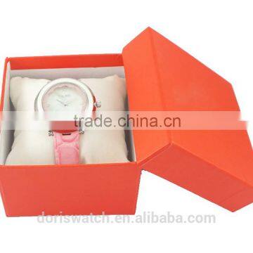 Hot Selling Small Red Watch Box for Promotional Gift Watch Oem Order Received Custom Logo photo-3