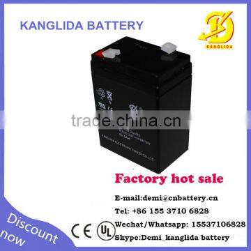 6v 5ah sla storage rechargeable battery ,6v 5ah made in China high capacity