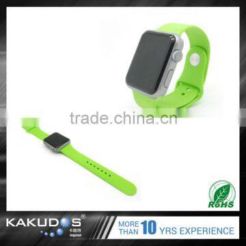 Trade Assurance Custom Colorful Rubber Watch Band for Iwatch photo-4