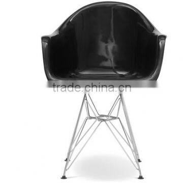 Dining Chairs With Fiberglass Seat and Metal Legs photo-5